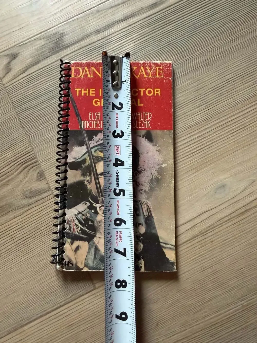 The Inspector General (1949) Danny Kaye Spiral Bound Notebook